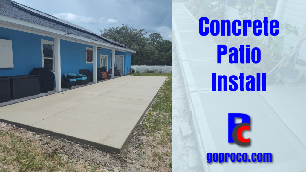 Concrete Installation DeLand FL